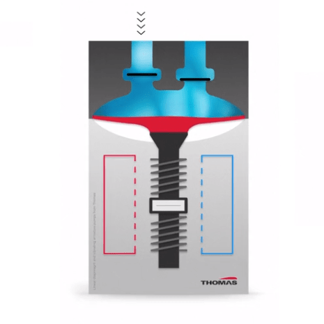 liquid linear diaphragm pumps technology - icon